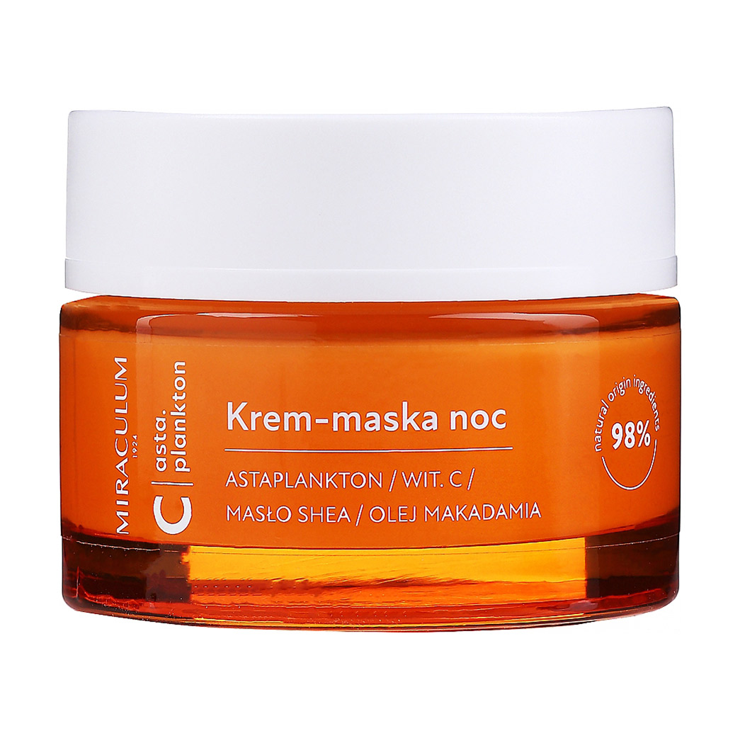 Нічна крем-маска для обличчя Miraculum Asta.Plankton C Night Cream Mask, 50 мл